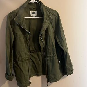 Olive old navy jacket